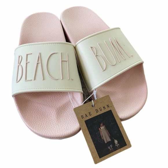NEW RAE DUNN Beach Bum Slides - Picture 6 of 7